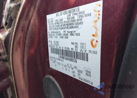 2006 Lincoln Ls V8 z USA, uszkodzony, nr VIN 1LNFM87AX6Y600526